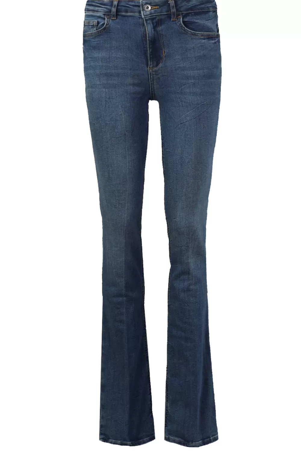 Broeken & Jumpsuits<Liu Jo Bootcut Jeans Met Hoge Taille L34 Zita | Blauw