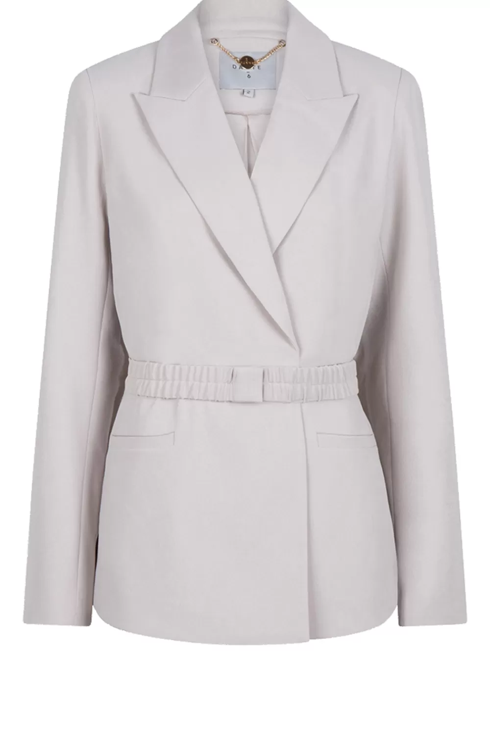 Jassen En Blazers<Dante 6 Crepe Blazer Met Riem Memoire | Natuurlijk