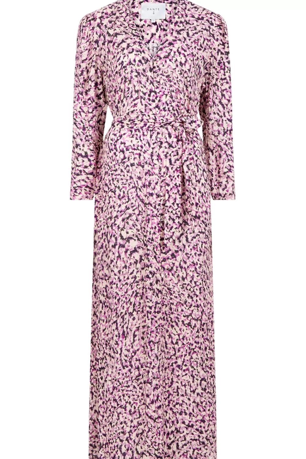 Jurkjes & Rokken<Dante 6 Maxi-Jurk Met Print Kura | Roze