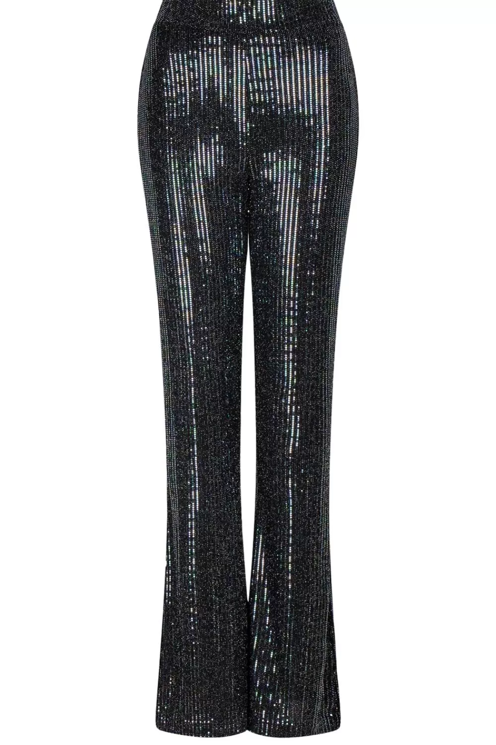 Broeken & Jumpsuits<Dante 6 Metallic Broek Dua | Zwart