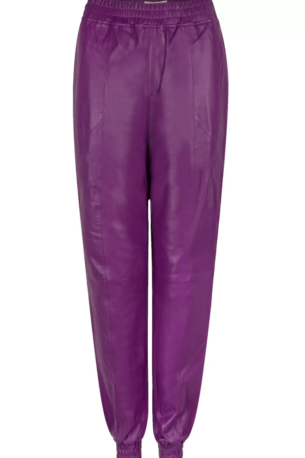 Broeken & Jumpsuits<Dante 6 Niet-Stretch Leren Joggingbroek Kuno | Paars