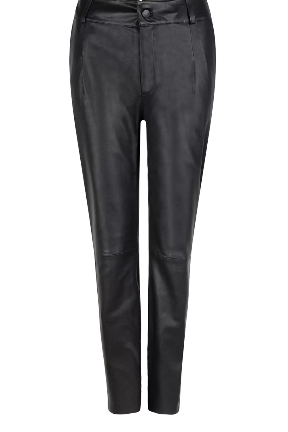 Broeken & Jumpsuits<Dante 6 Stretch Leren Pantalon Anouq | Zwart