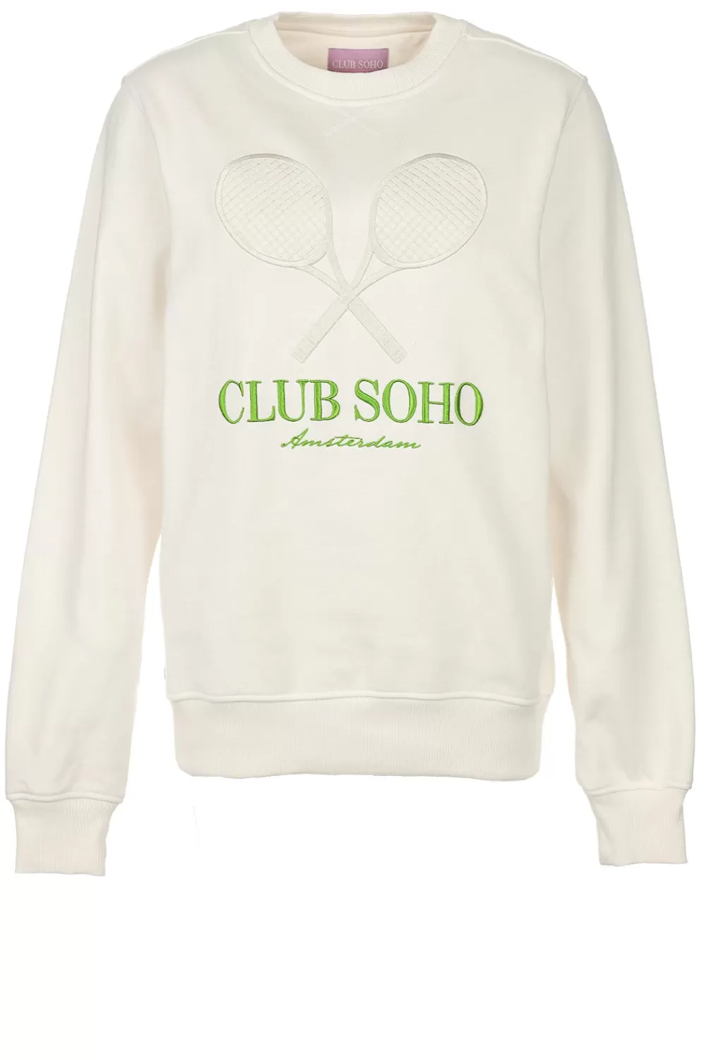 Vesten & Truien<Club Soho Trui Laten We Samen Zweten | Gebroken Wit